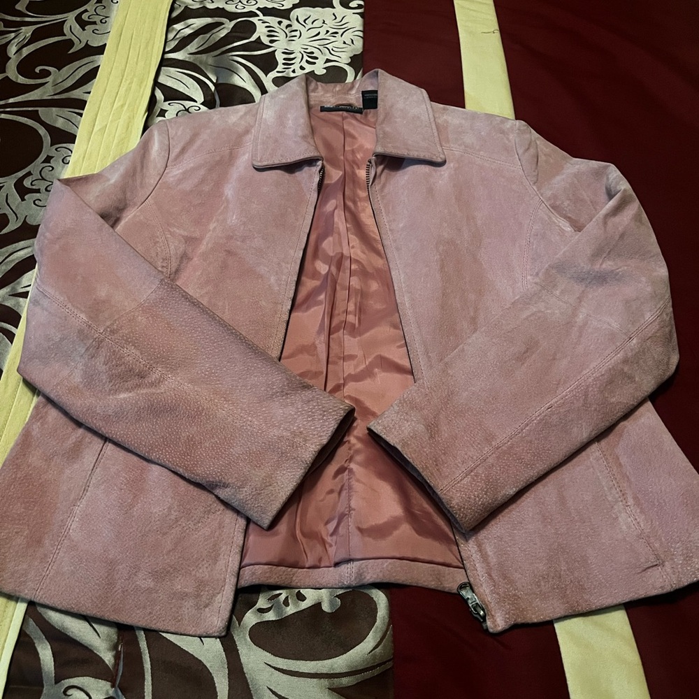 Relativity Pink Suede Blazer
